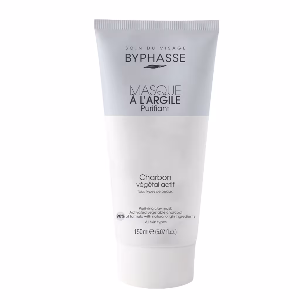 ماسک صورت ذغال بایفاس BYPHASSE اسپانیا حجم 150 میل