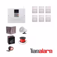 پکیج دزدگیر اماکن با سیم مدل مستر سیم کارتی و تلفنیM930F6