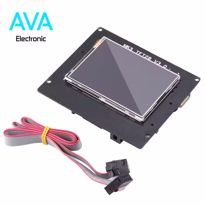 کنترلر و نمایشگر لمسی و رنگی 2٫8 اینچ پرینتر سه بعدی مدل MKS TFT28 V3.0