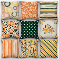 کاور کوسن کد 38 (ست زرد و نارنجی)