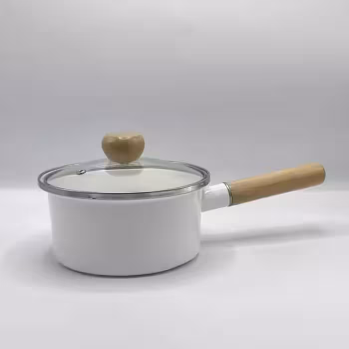 شیرجوش لعابی 16 سانت سفید 332608