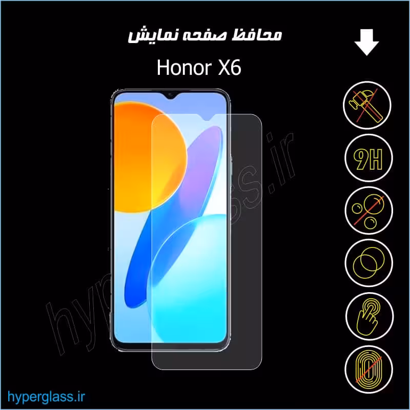 محافظ صفحه نمایش گوشی آنر ایکس Honor X6