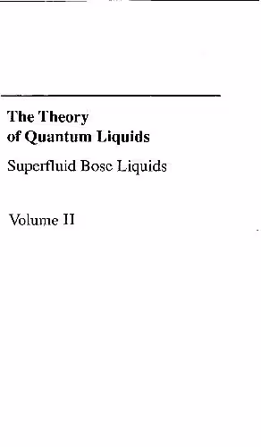 خرید و دانلود نسخه کامل کتاب Quantum Liquids