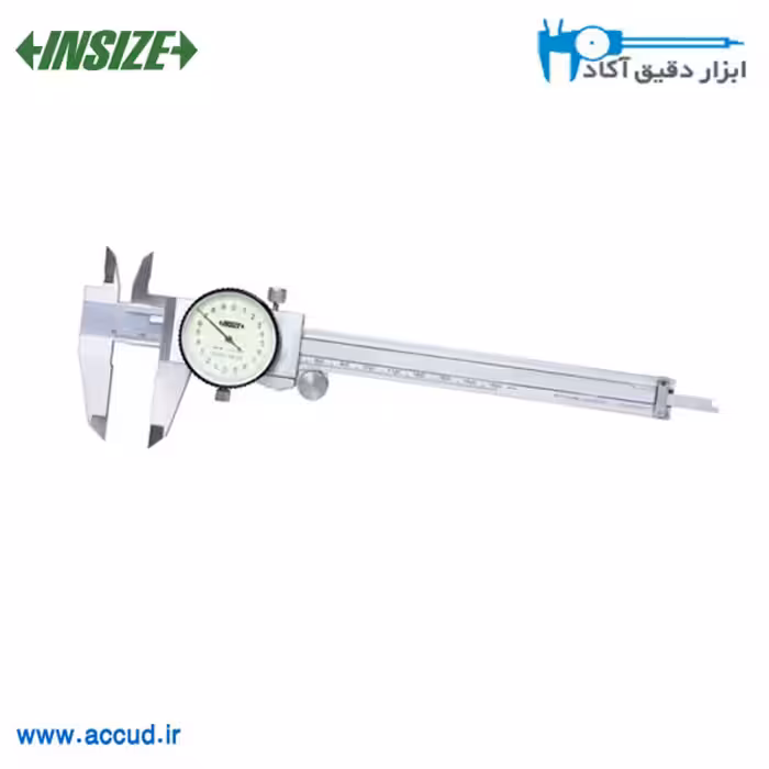 کولیس ساعتی 20 سانتی متر دقت0.02 INSIZE (اینسایز) مدل 1312-200