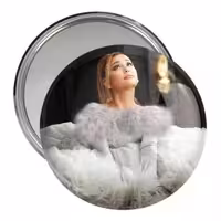 آینه جیبی خندالو مدل آریانا گرانده Ariana Grande کد 19075
