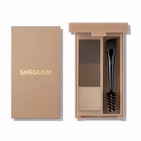 پالت رنگ ابرو فرچه دار Puff Brow Palette شیگلم Sheglam