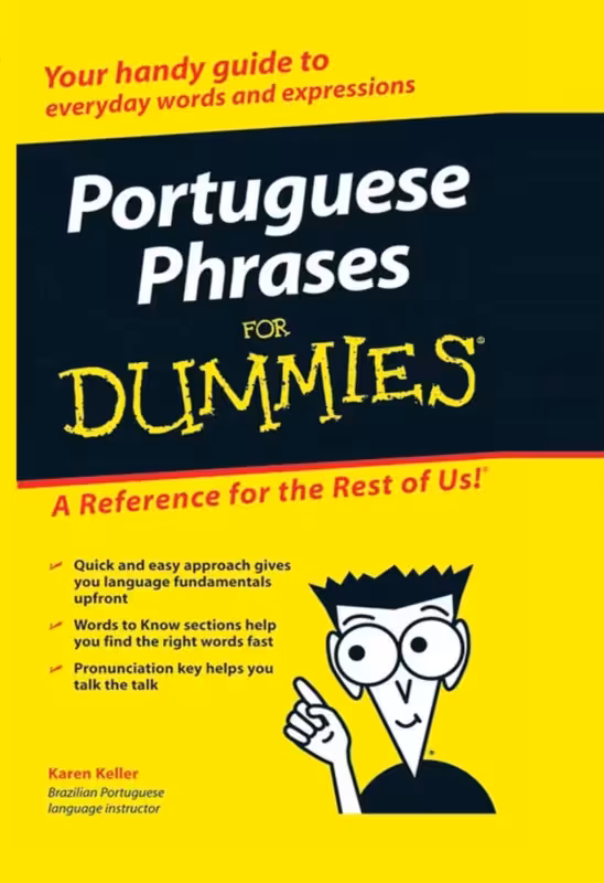 پورتوجیز فریزز فور دامیز | کتاب پرتغالی Portuguese Phrases For Dummies