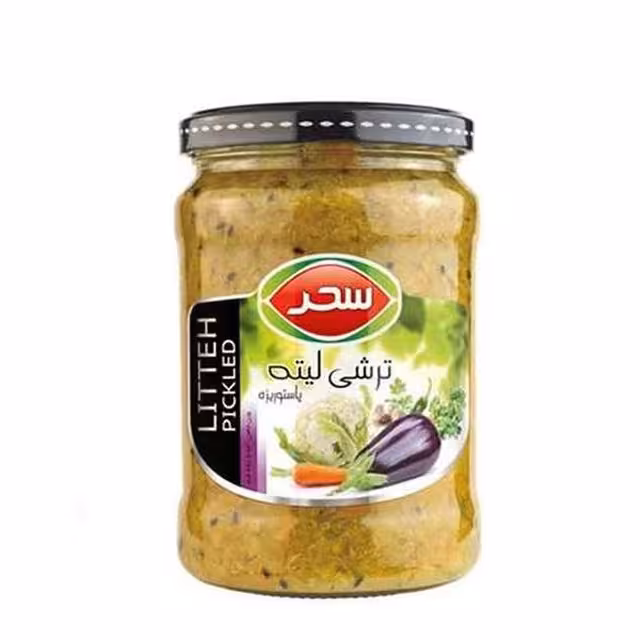 ترشی لیته سحر 630 گرمی