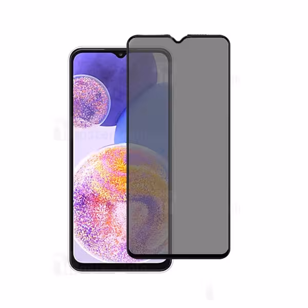 گلس شیشه ای پرایوسی مدل OG Privacy سامسونگ A23OG Privacy Samsung A23 privacy glass
