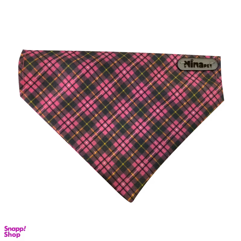 قلاده و دستمال گردن سگ نیناپت (Nina Pet) مدل طرح دار سایز کوچک 4