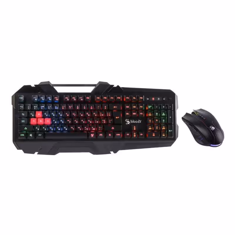 ماوس و کیبورد گیمینگ ای فورتک سری بلادی مدل B2500