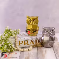 مجسمه جغد PVD