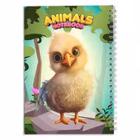 دفتر مشق جوجه