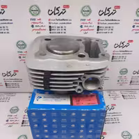 سیلندر با رینگ و پیستون ( پستان ) موتور پالس 220 و اونجر 220 نقره ای اصلی