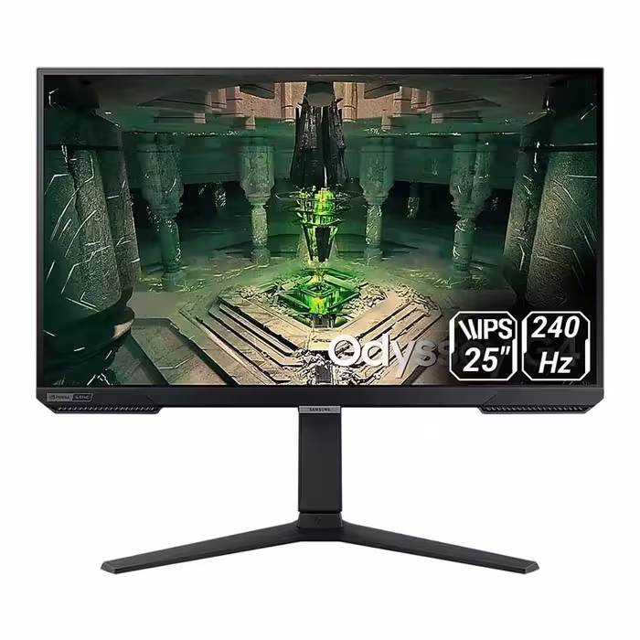 قیمت و خرید مانیتور گیمینگ 25 اینچ سامسونگ مدل Odyssey G4 G40B LS25BG402EMXUE | یاس ارتباط