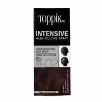 اسپری پر پشت کننده مو تاپیک قهوه ای تیره TOPPIK