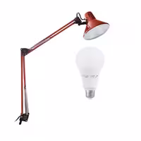 چراغ مطالعه صنایع کریم زاده مدل EN-101 همراه با لامپ ال ای دی 9 وات | چاوه