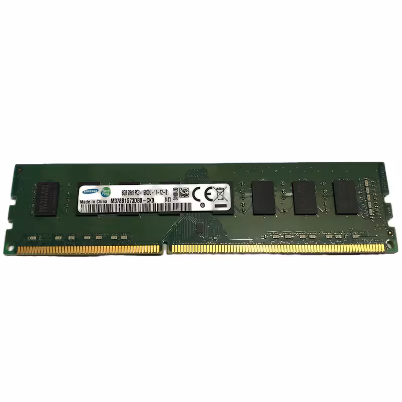 رم دسکتاپ DDR3 تک کاناله 1600 مگاهرتز cl11 سامسونگ مدل Dimm ظرفیت 8 گیگابایت | کالا مکس