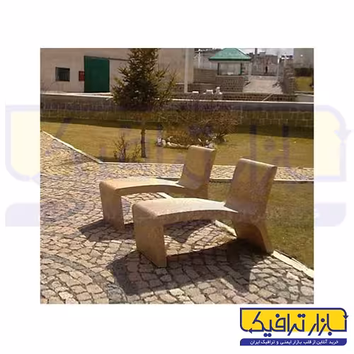 نیمکت بتنی آرامش