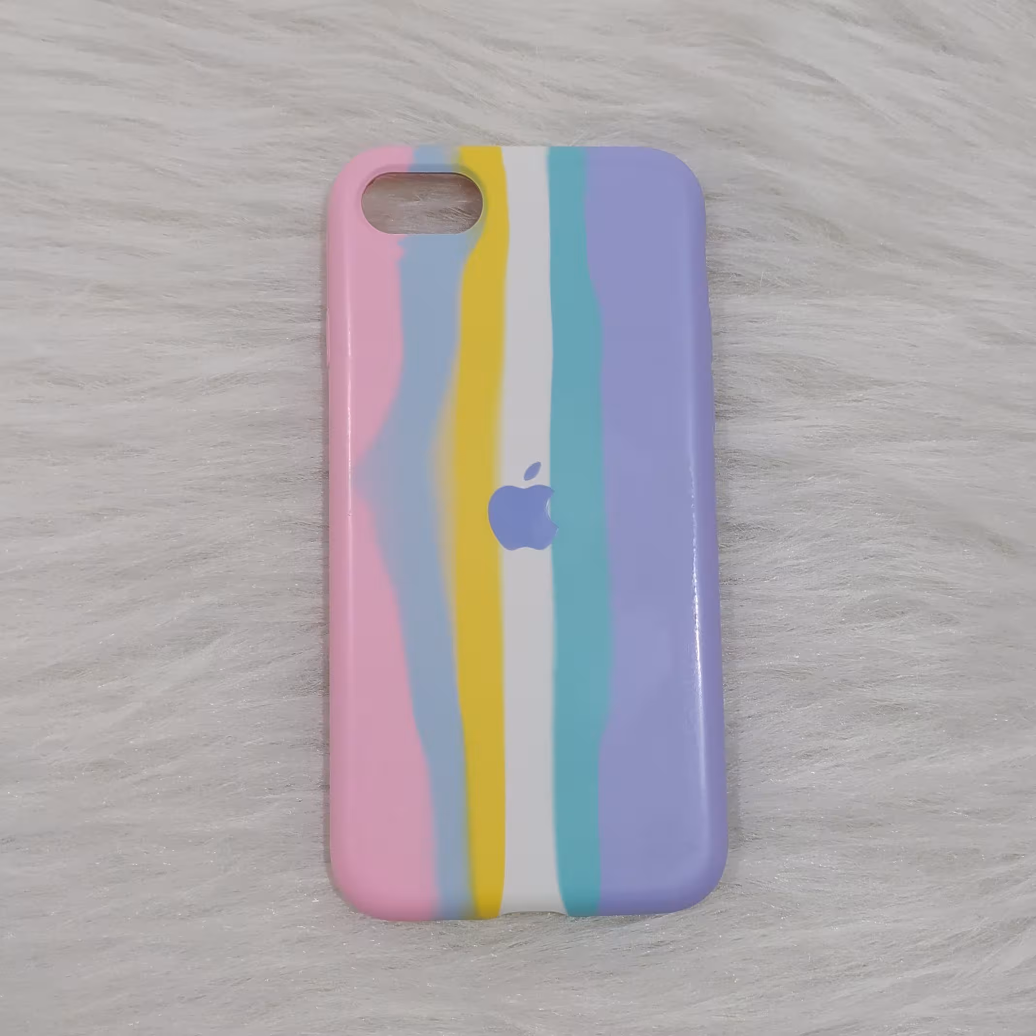 گارد آیفون 7 و 8 سیلیکونی اورجینال پاکنی آبرنگی باکیفیت