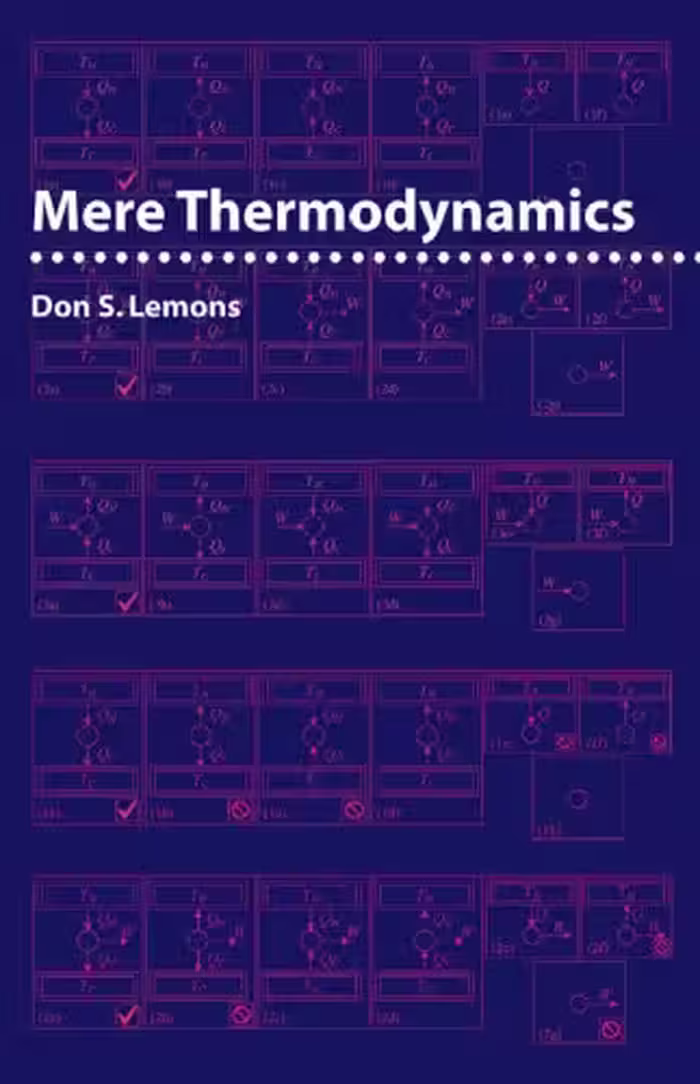 خرید و دانلود نسخه کامل کتاب Mere Thermodynamics