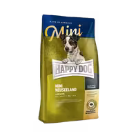غذای خشک سگ بالغ نژاد کوچک مدل نیوزلند برند happy dog هپی داگ 4 کیلویی