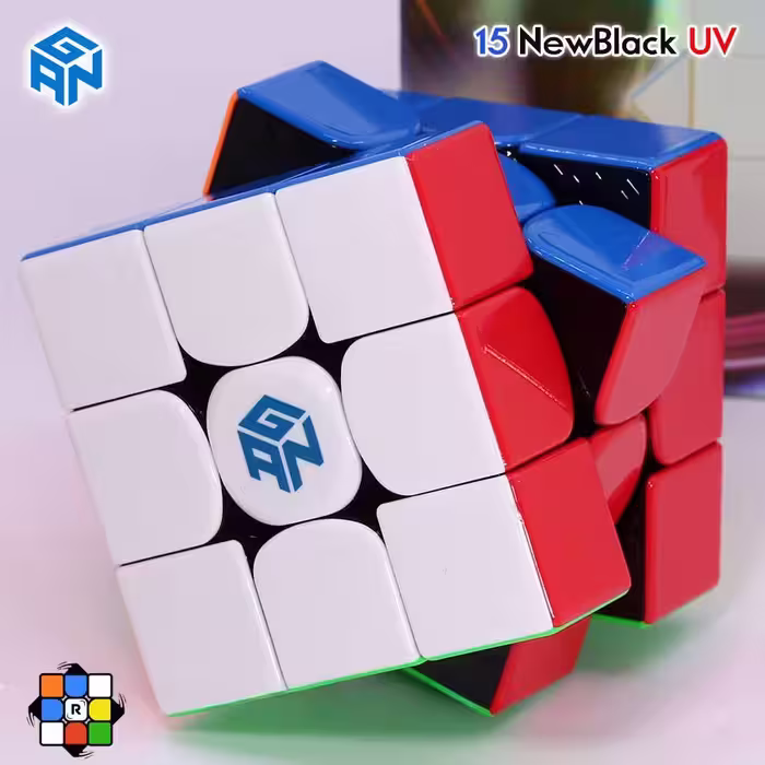 روبیک 3×3 گنز 15 یو وی داخل مشکی NewBlack