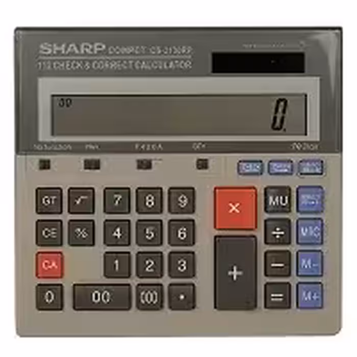 ماشین حساب شارپ مدل sharp cs-2130rp
