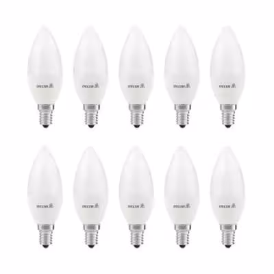 لامپ ال ای دی 7 وات دلتا مدل شمعی پایه E14 بسته 10 عددی