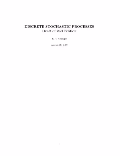خرید و دانلود نسخه کامل کتاب Discrete stochastic processes