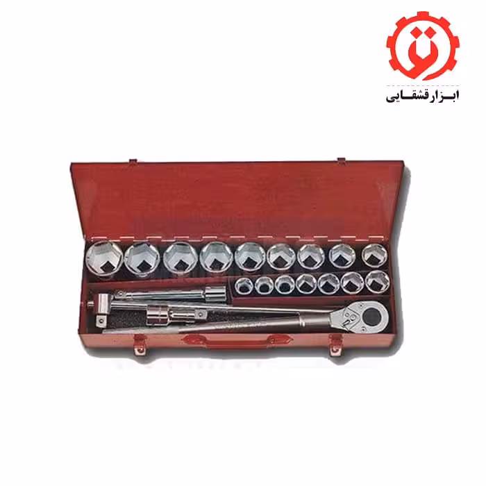 جعبه بکس 3/4 اینچ درایو 20 پارچه فورس مدل 5-6201