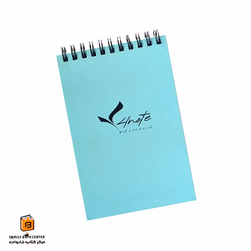دفترچه یادداشت 60 برگ سری Pastel آبی