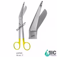 قیچی بانداژ لیستر با لبه تنگستن کارباید(LISTER)