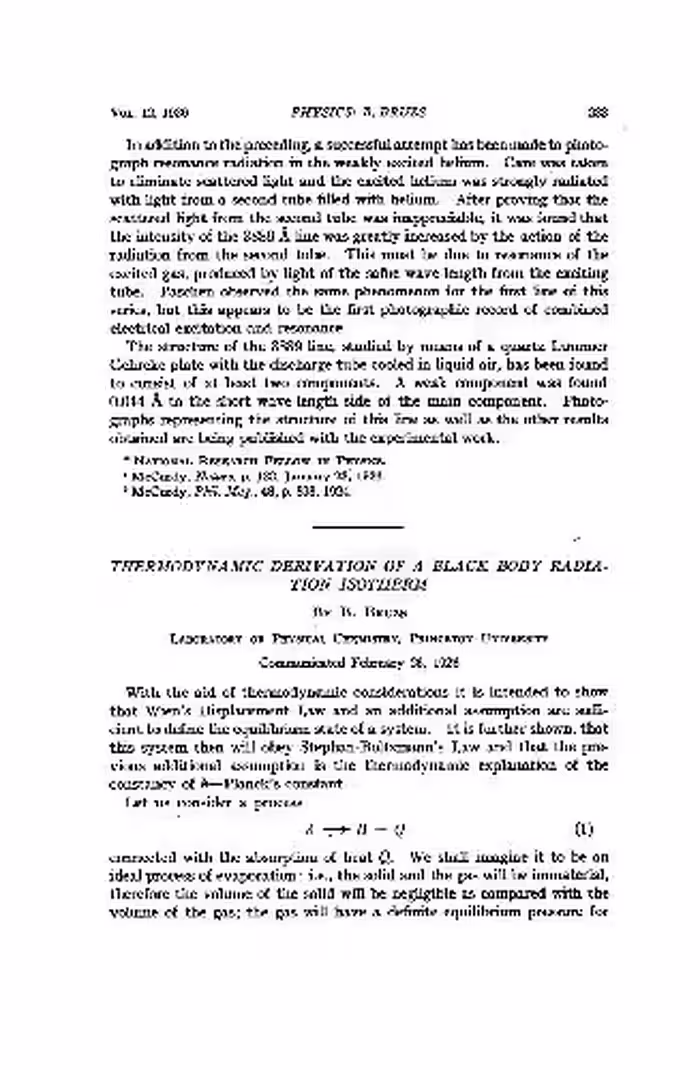 خرید و دانلود نسخه کامل کتاب Thermodynamic Derivation of a Black Body Radiation Isotherm