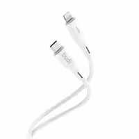 کابل شارژ ‌USB-C به لایتنینگ بودی مدل Budi DC256TL10W طول 1 متر با گارانتی 18 ماهه شرکتی (6 ماه تعویض)