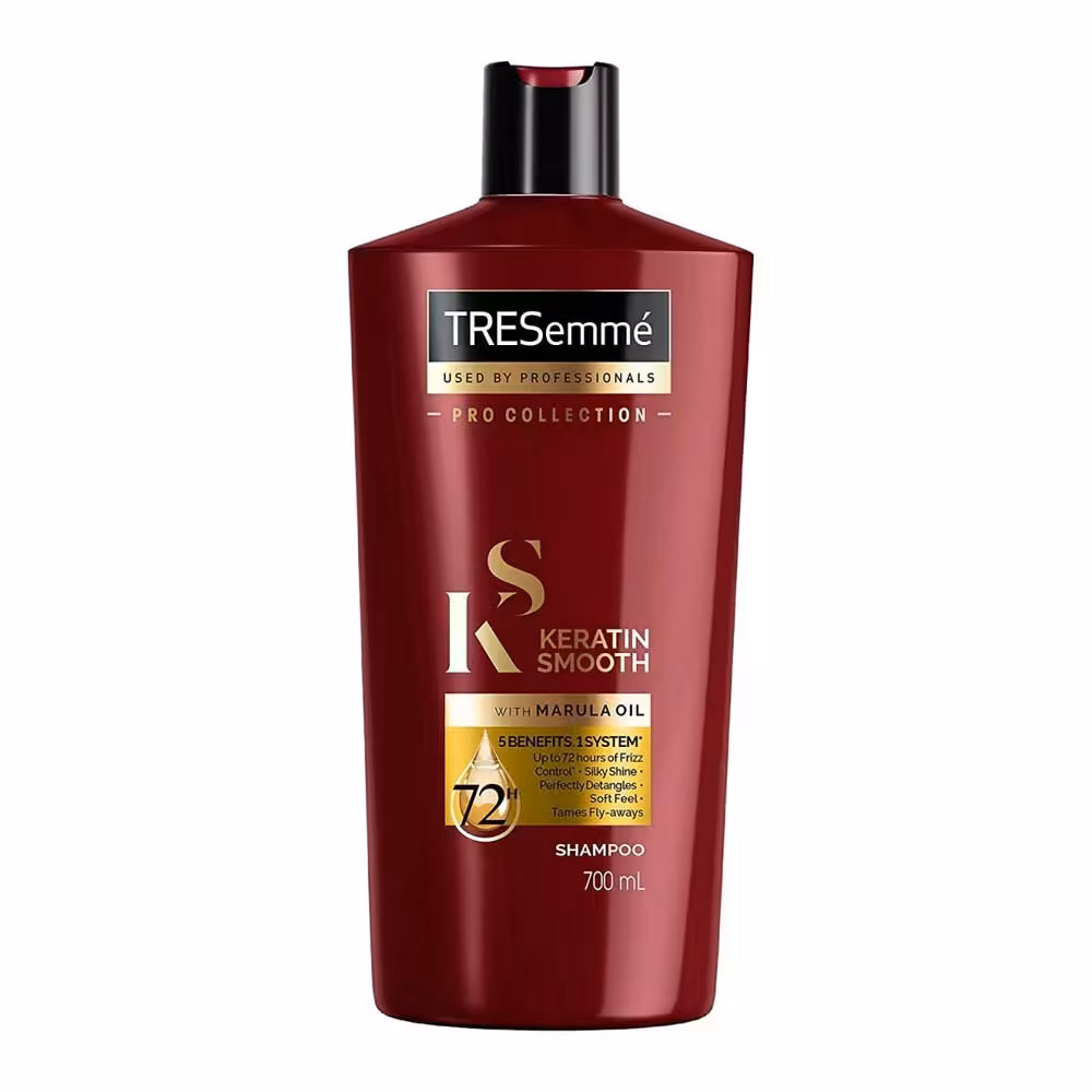 شامپو حاوی کراتین اسموت Tresemme ترزمه حجم 700ml
