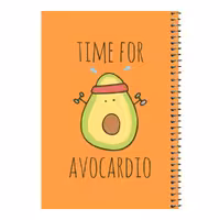 دفتر مشق 80 برگ اس جی طرح آووکادو