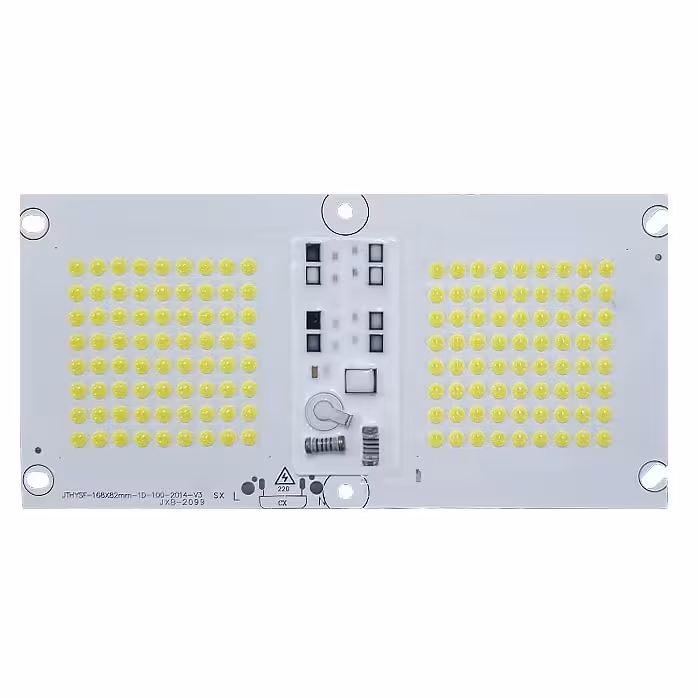 LED COB مهتابی 100W 220V پروژکتوری پفکی سایز 168x82mm