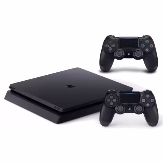 Ps4 slim 1tb کپی خور دو دسته اصلی  فول گیم انتخابی کارکرده