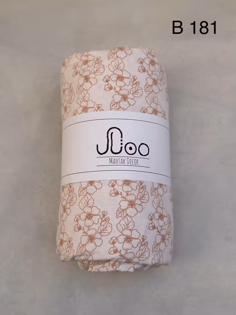 روتختی دونفره سه تکه کدB181 (کاور تشک،دوعدد روبالشتی)