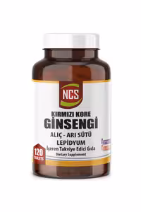 قرص جینسینگ کره ای قرمز Ncs - بسته 120 عددی