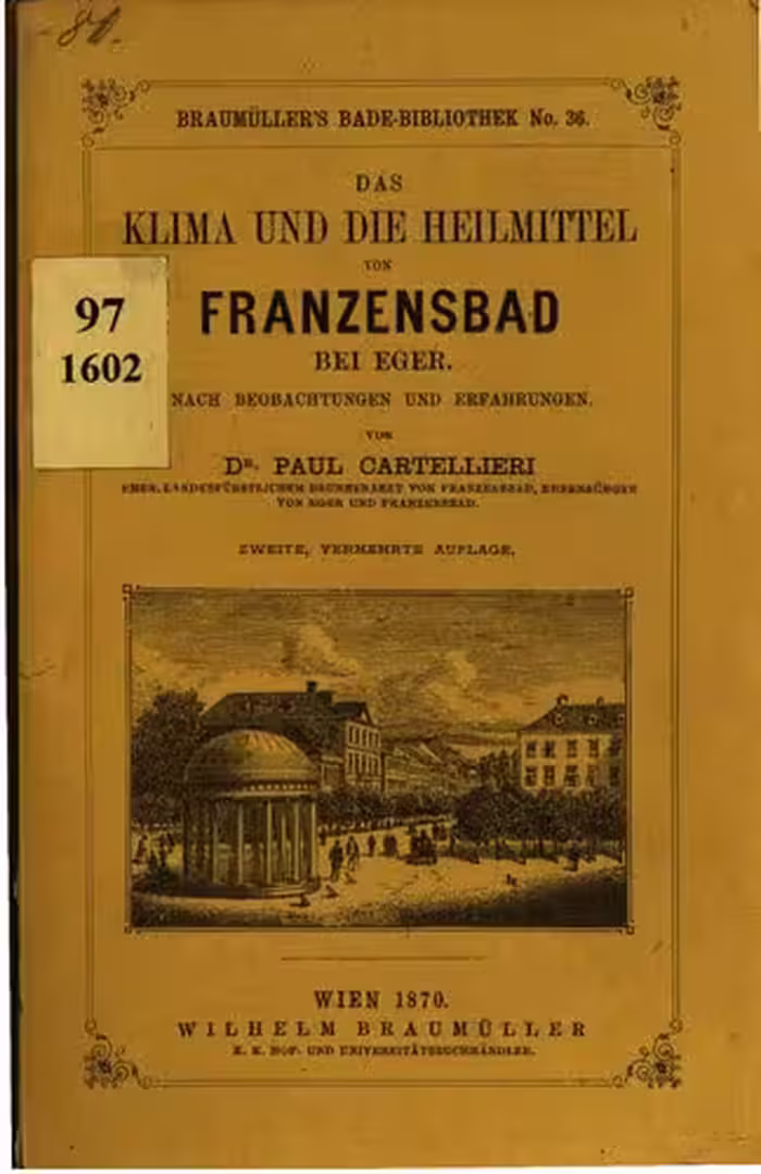 خرید و دانلود نسخه کامل کتاب Das Klima und die Heilmittel von Franzensbad bei Eger