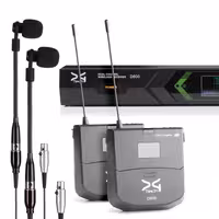 میکروفن بی سیم دو کانال ساز بادی دیجی تک D6066i DG Tech D6066i