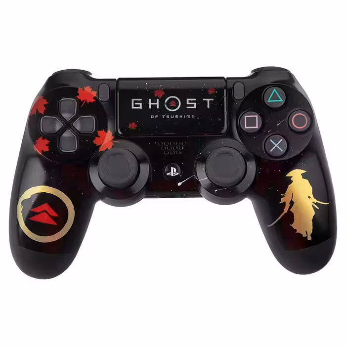 کنترلر های کپی PS4 طرح Ghost of Tsushima