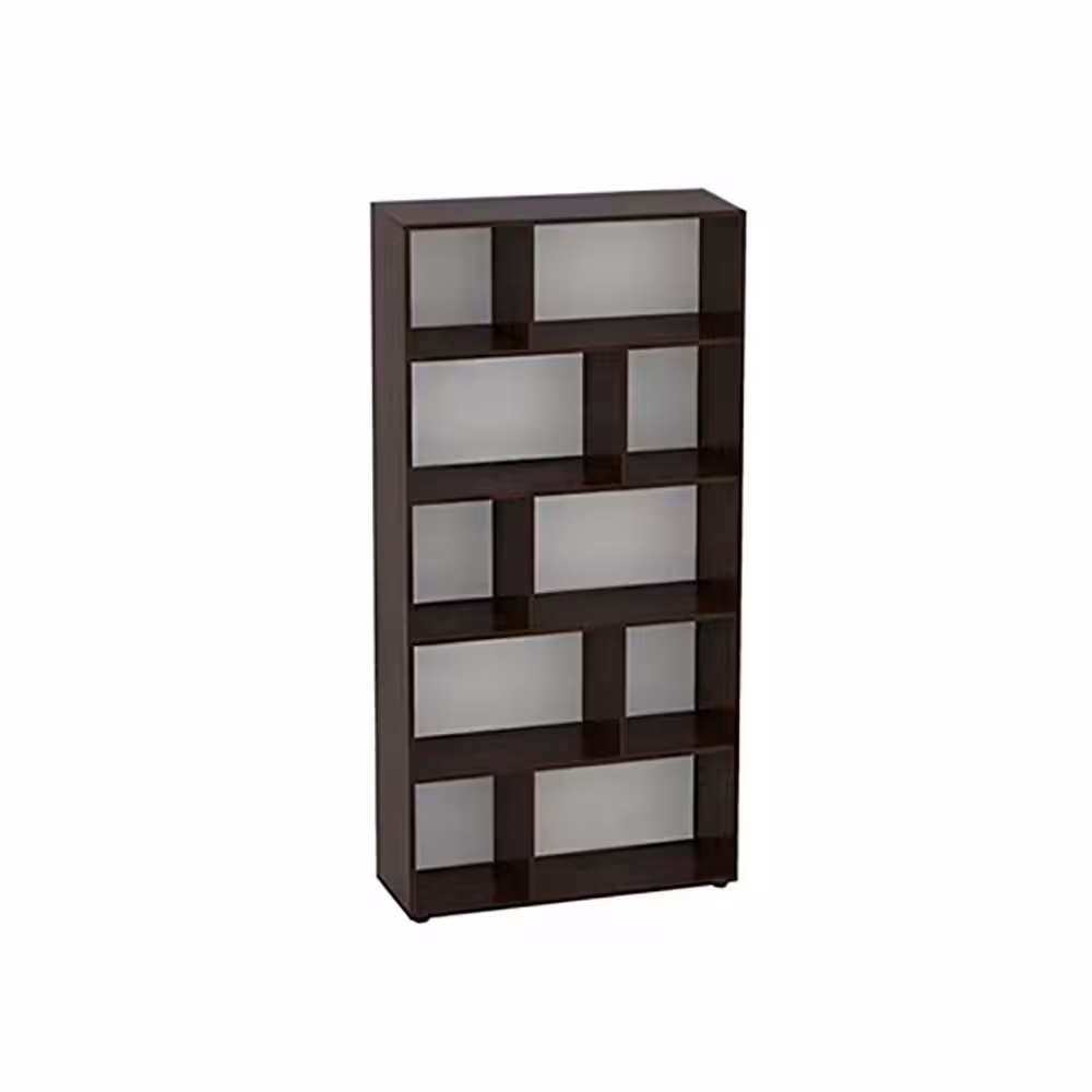 قفسه کتابخانه چوبی 5 طبقه زونکن خور