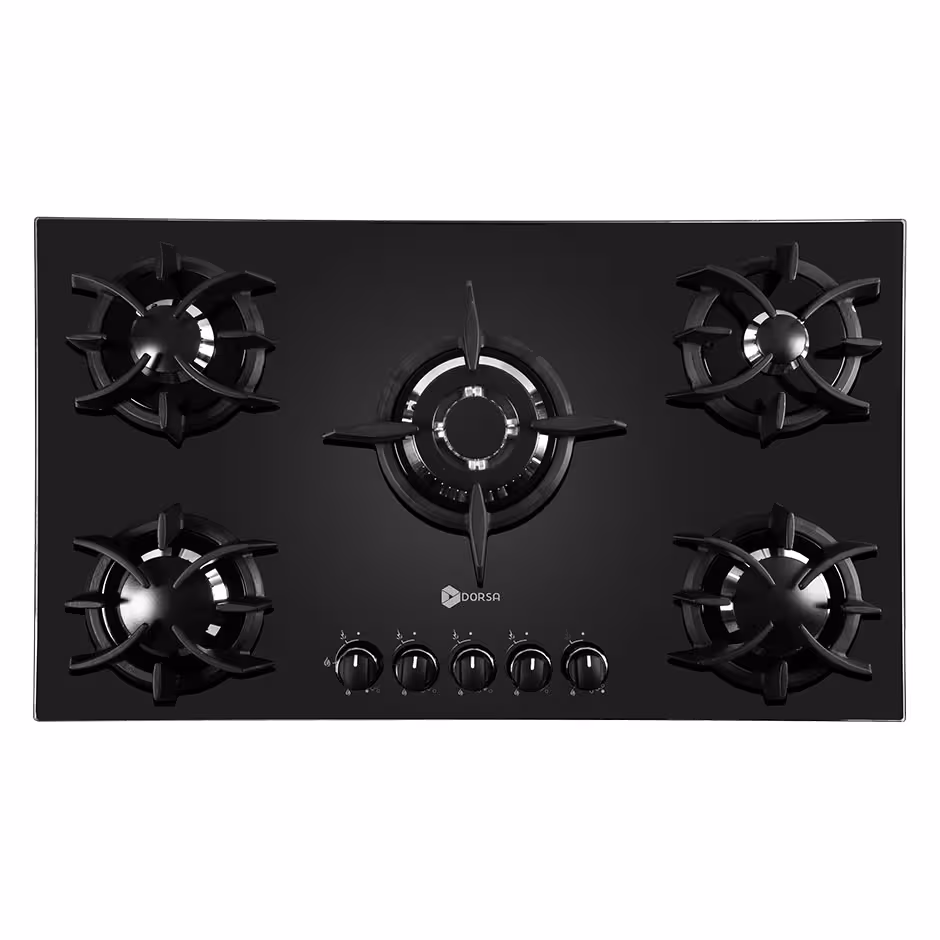 اجاق گاز شیشه ای درسا مدل DG2115-5M
