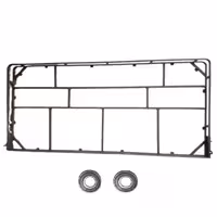 ست یراق تخت خواب کمجا تاشو(بلبرینگ دار) 200 * 90 افقی (پس کرایه) باربری