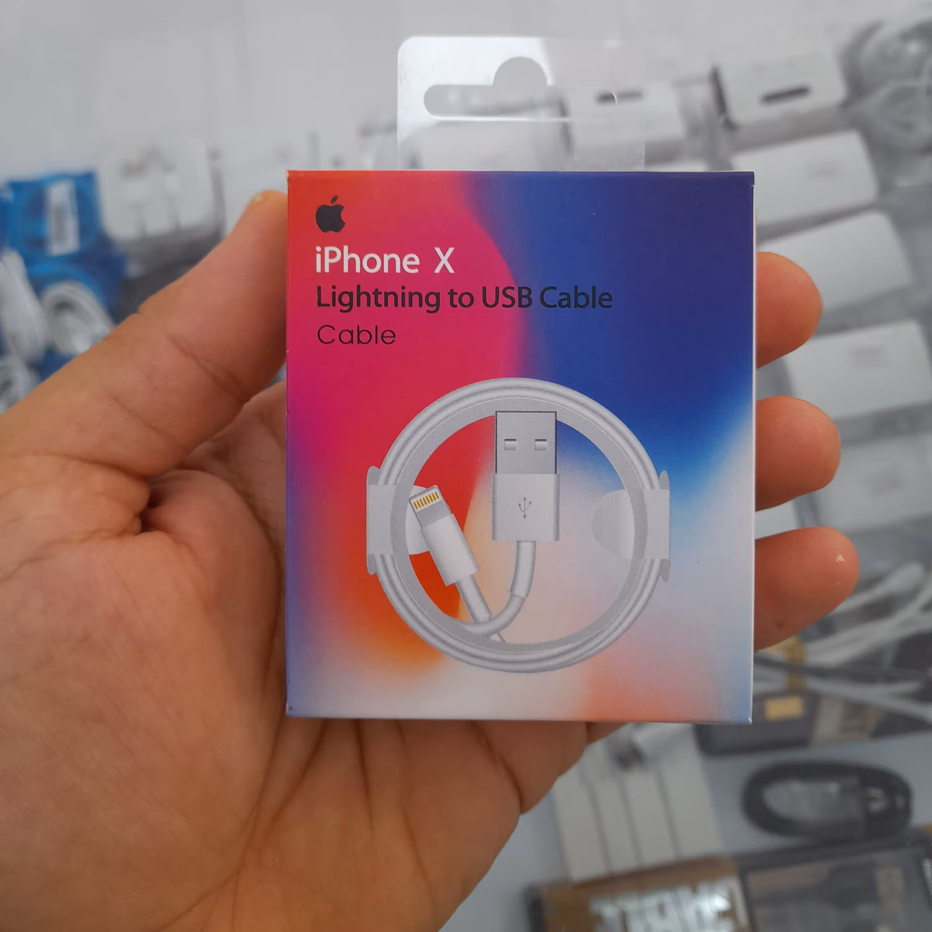 کابل اورج آیفن x