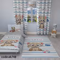 ست کامل اتاق کودک کد ak748