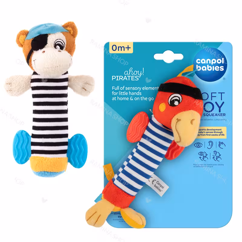 جغجغه سوسیسی طرح حیوانات کانپول Canpol